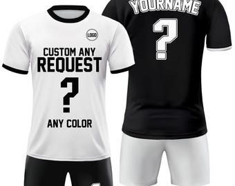 Custom Soccer Jersey for Men Women Youth Kid Team Uniform, Personalized Jersey with Team Name Number, Custom Any Request