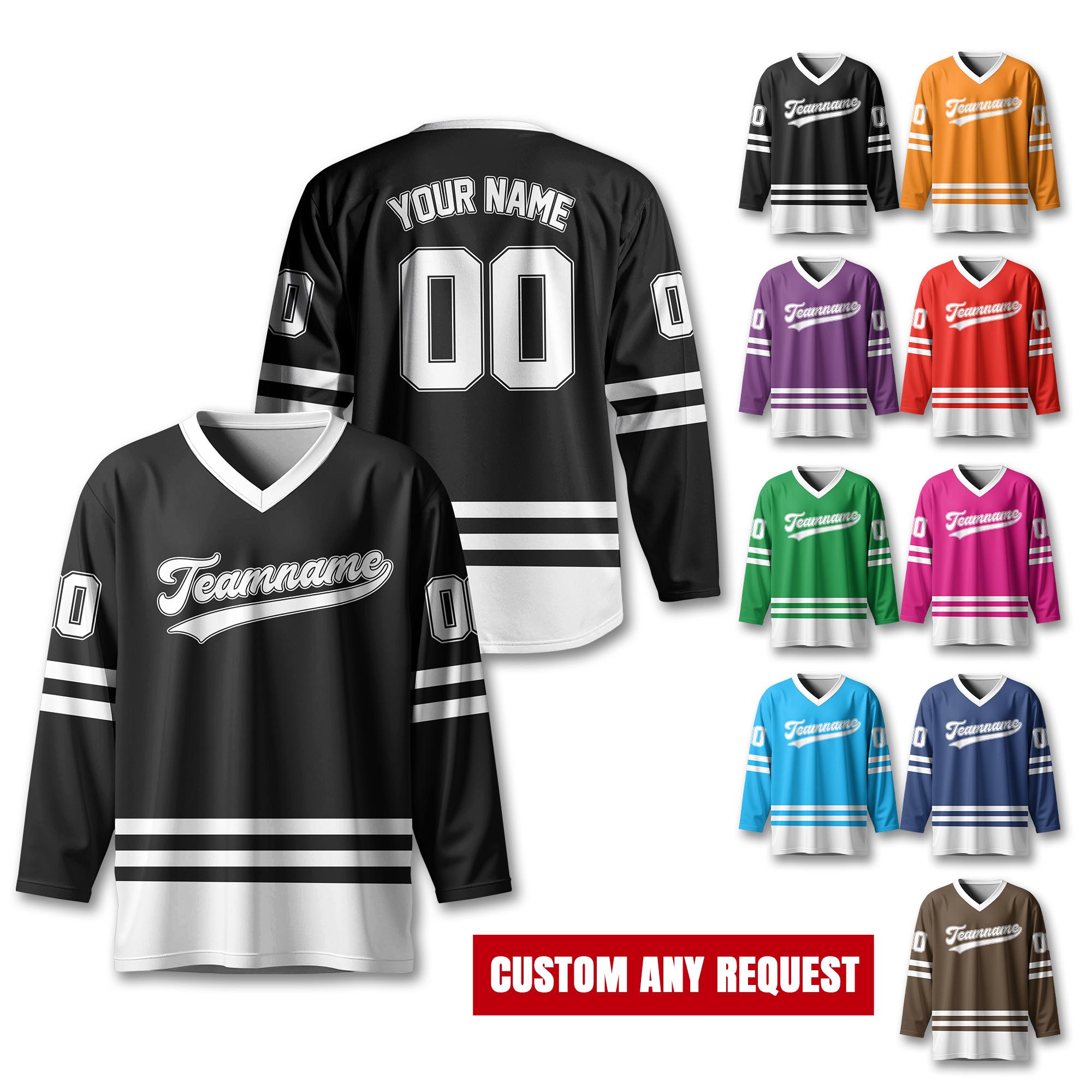 Custom hockey jersey - Etsy 日本