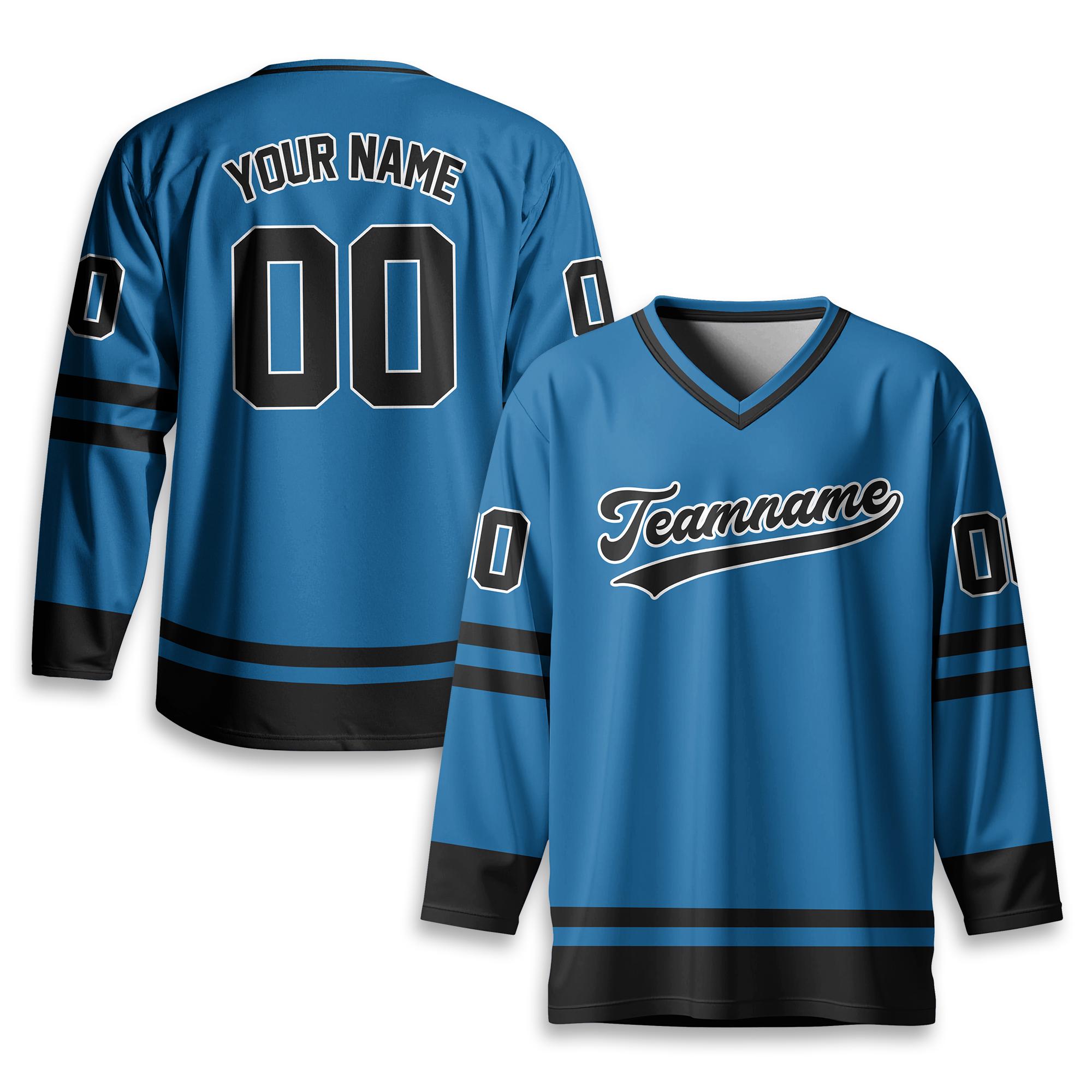 Maillot De Hockey Personnalisé Sur Le Thème De Noël - Ajoutez Votre Nom, Numéro Et Logo D'équipe
