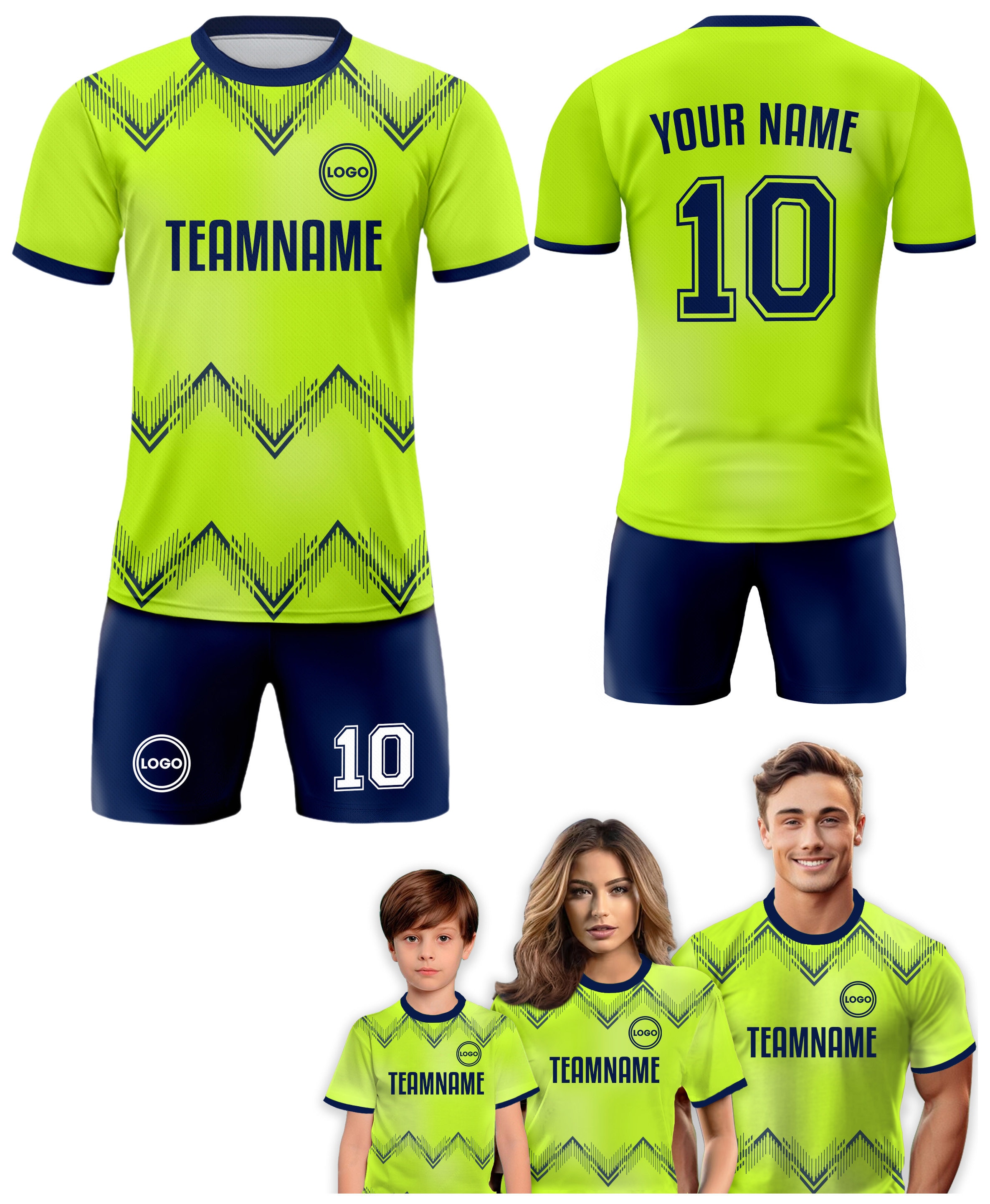 Custom Soccer Jersey for Men Women Youth Kid, Personalized