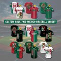 Personalized Mexico Baseball Jersey, Custom Team Name Number Mexican Jersey Shirt for Men Women Youth Kid Game Day Outfit For Mexico Fans product logo