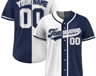 Personalisiertes Baseball Trikot - Custom Jersey Mit Name & Nummer