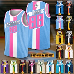 Custom Team Name Number Basketball Jersey Tank Top For Men Women Youth Kid, Personalized USA Basketball Jersey in Many Colors & Sizes