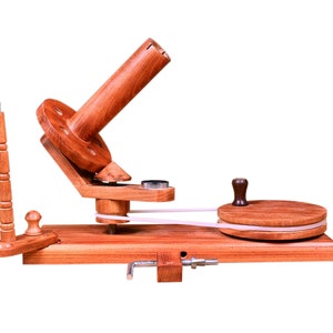 BeechwoodYarn Winder - Large Wooden Yarn Winder for Knitting Crocheting Handcrafted - Heavy Duty Natural Ball Winder, Best Gift For Knitters
