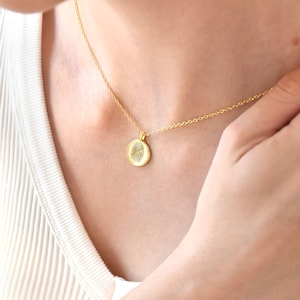 Actual Fingerprint Necklace, Custom Fingerprint Necklace, Memorial gift, Thumbprint jewelry, Sympathy Gift, Gifts for Her, Friendship Gift