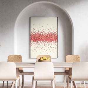 Aquarel chilipeper muurkunst, chilipepers gids, chili kunst, poster hot chili, voedselkunst, hot chili, keukenkunst