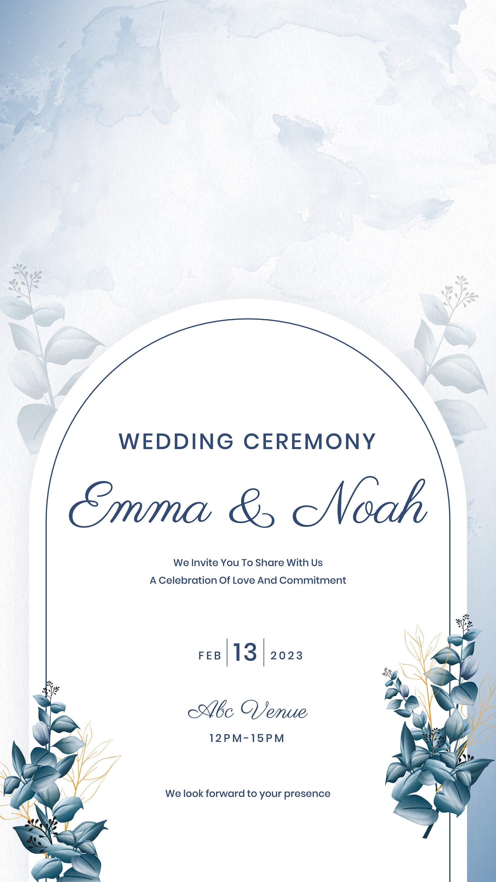 Wedding Invitation Video, Save the Date Animation, Digital Invitation