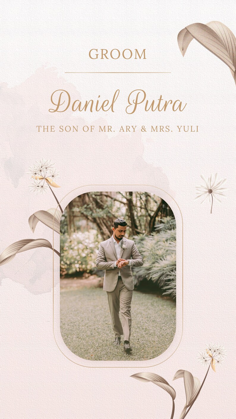 Digital Invitation Video, Save the Date Animation, Digital Invitation