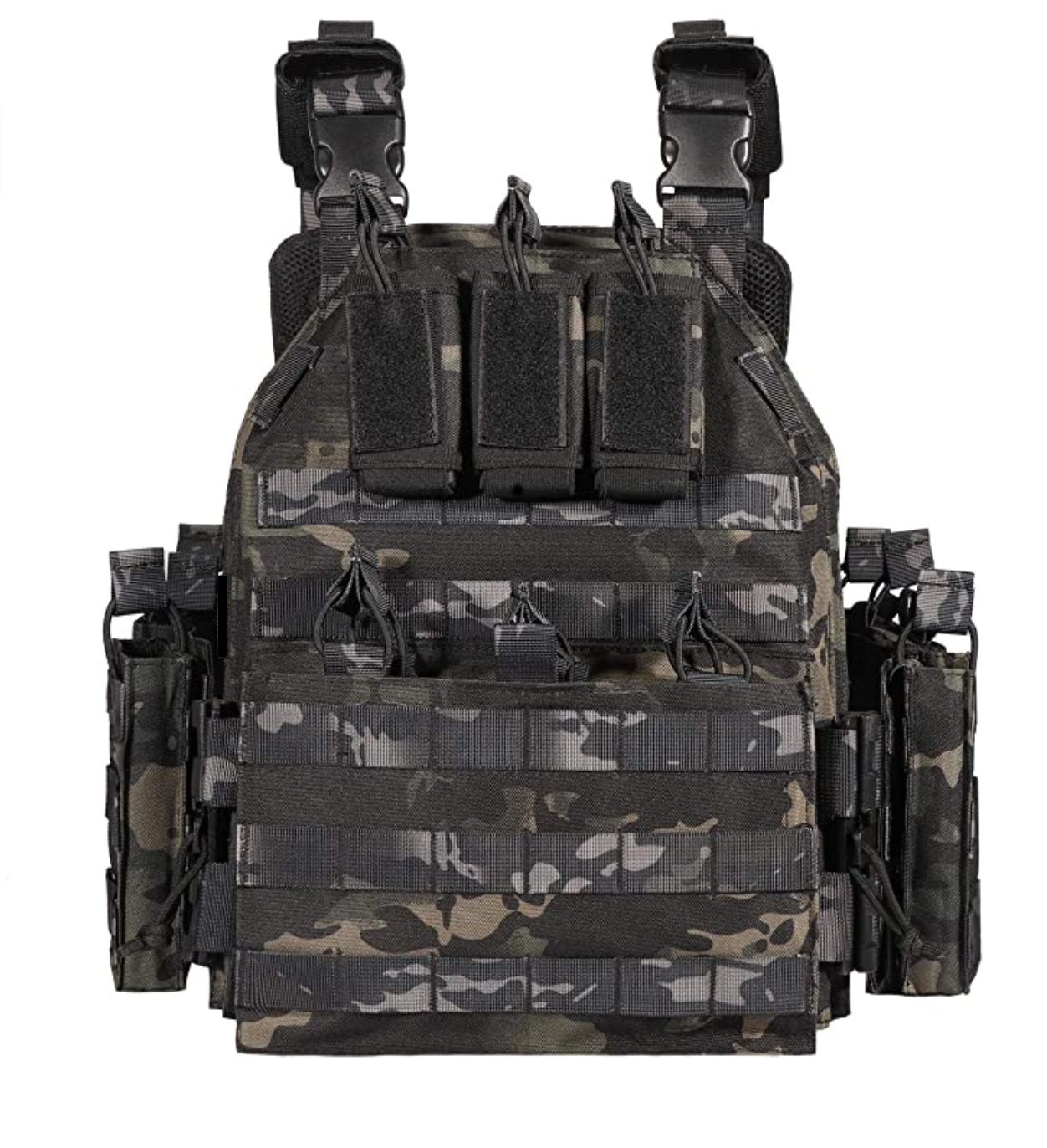 Tactical Bulletproof Vest Plate Carrier W/ AR500 Level 3 Etsy