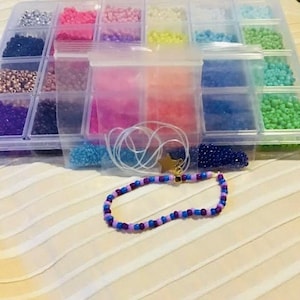 DIY Clay Beads Kit Flat Polymer Clay Spacer Heishi Beads Set for Jewelry  Making Preppy Bracelets Necklace Earring 