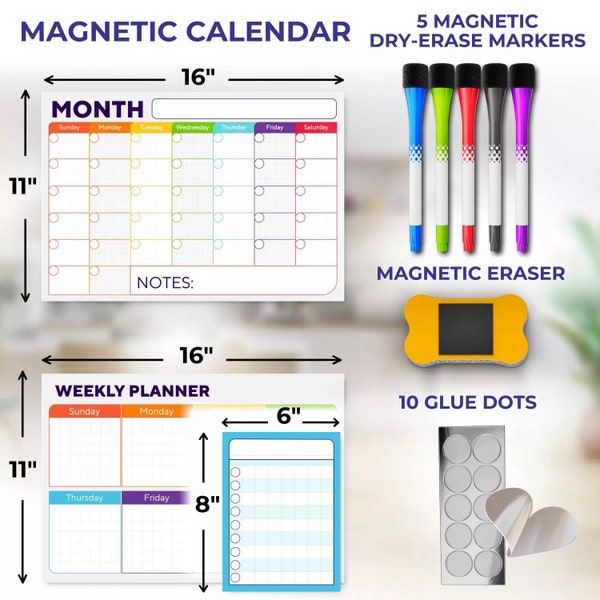 Dry Erase Planner Etsy