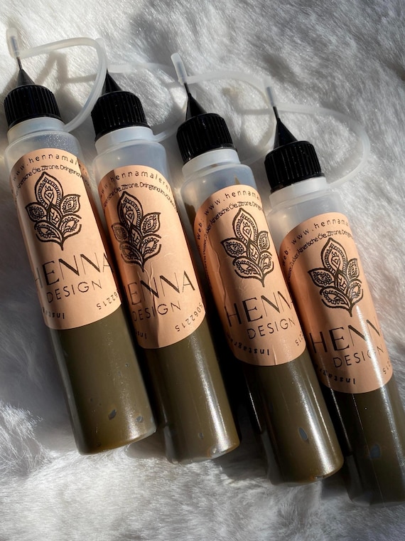 Hennatuben für Sommersprossen, Henna Cones, Freckle Pen, henna freckles, lebensechte  gefälschte Sommersprossen Sunkissed I Natur henna 30gr
