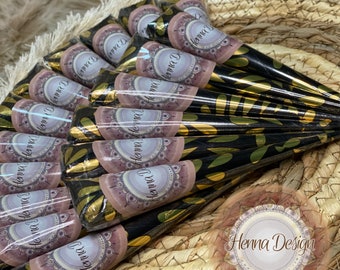 Henna tubes for freckles, henna cones, freckle pen, henna freckles, lifelike fake freckles Sunkissed I Natural henna
