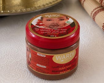 Aker Fessi Mask | Moroccan Face Mask | Hammam Skincare | Natural Cosmetics | Face Mask | Glowing Skin | Moroccan Beauty | 200 g