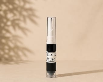 Black Musc 10 ml – Misk al-Aswad from Saudi Arabia | Intense Perfume Oil | Musk Tahara or Ruqyah Set with Sidr | Musk Mecca