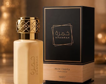 Musc Tahara Khamrah 12 ml | Musc Tahara Khamrah 12 ml – Dubai Flower | White Musk | Alcohol-Free | Oriental Fragrance