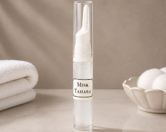 Misk Tahara 10 ml | Original White Musk | Intimate fragrance for women | Vegan | Made in EU | Arabian fragrance | Travel size | Optional with Black Musk