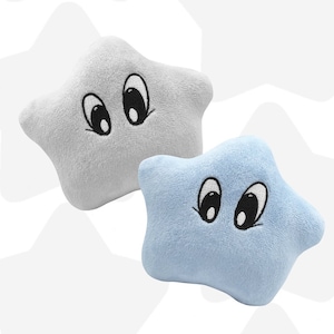 Star Plushie Toy - Soft Pocket Plush, Kawaii Celestial Stuffed Star, Cozy Gift, Desk Buddy, Small Plush Toy, Cute Plush Character