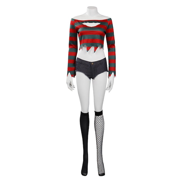 Freddy Krueger Costume Womans Etsy