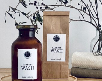 Handmade Laundry Washing Powder for eco-friendly & zero waste cleaning