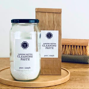 Laundry Butter Mix - add water to make natural cleaning paste like gumption