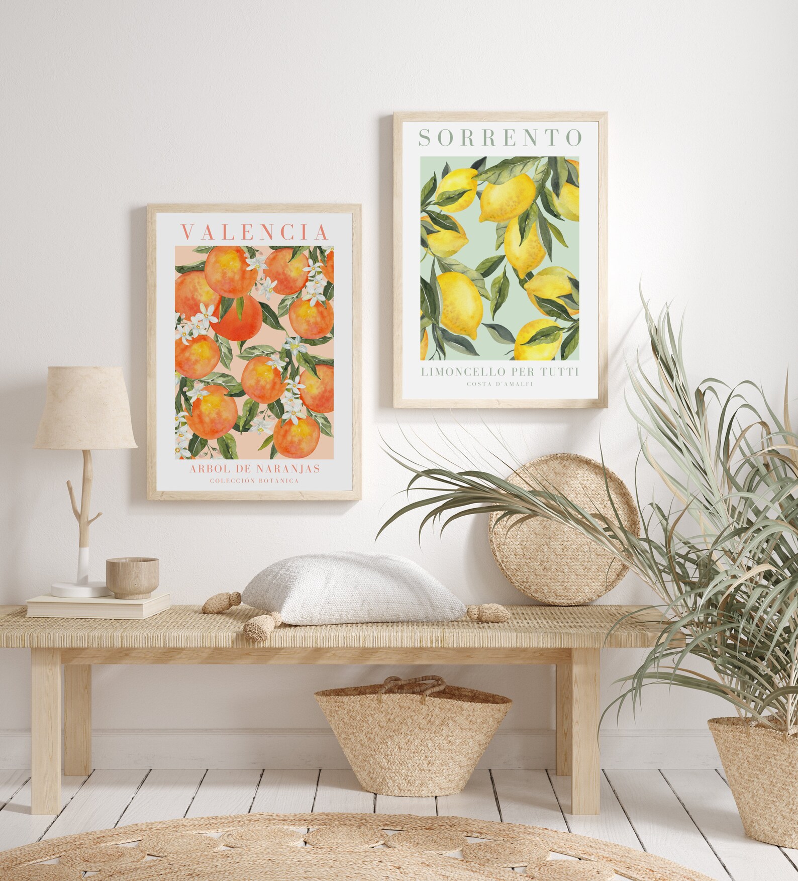 Lemon Print Wall Art Printable Wall Art Cottagecore Decor Etsy