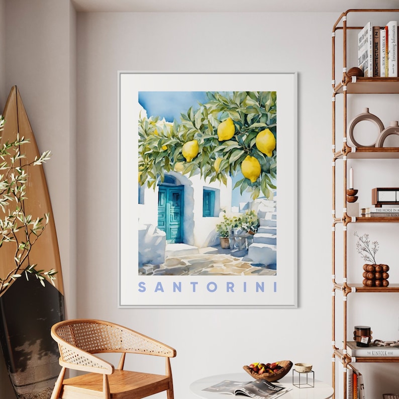 Stickers Muraux Cuisine Fruit Autocollant Mural Fruit Banane Citron Décoration Murale Frigo