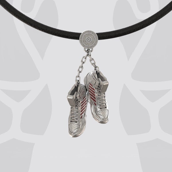 Collier de chaussures de lutte. Idée cadeau sport pour lui, garçon, petit ami, fils, fan, entraîneur. Cadeau de boxe