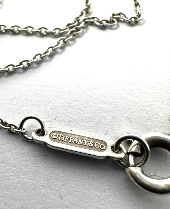 Return to Tiffany & Co .925 Sterling Silver Mini Double Heart-tag