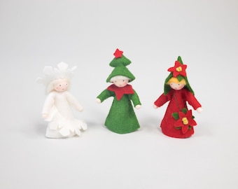 Flower Children Winter, Set of 3