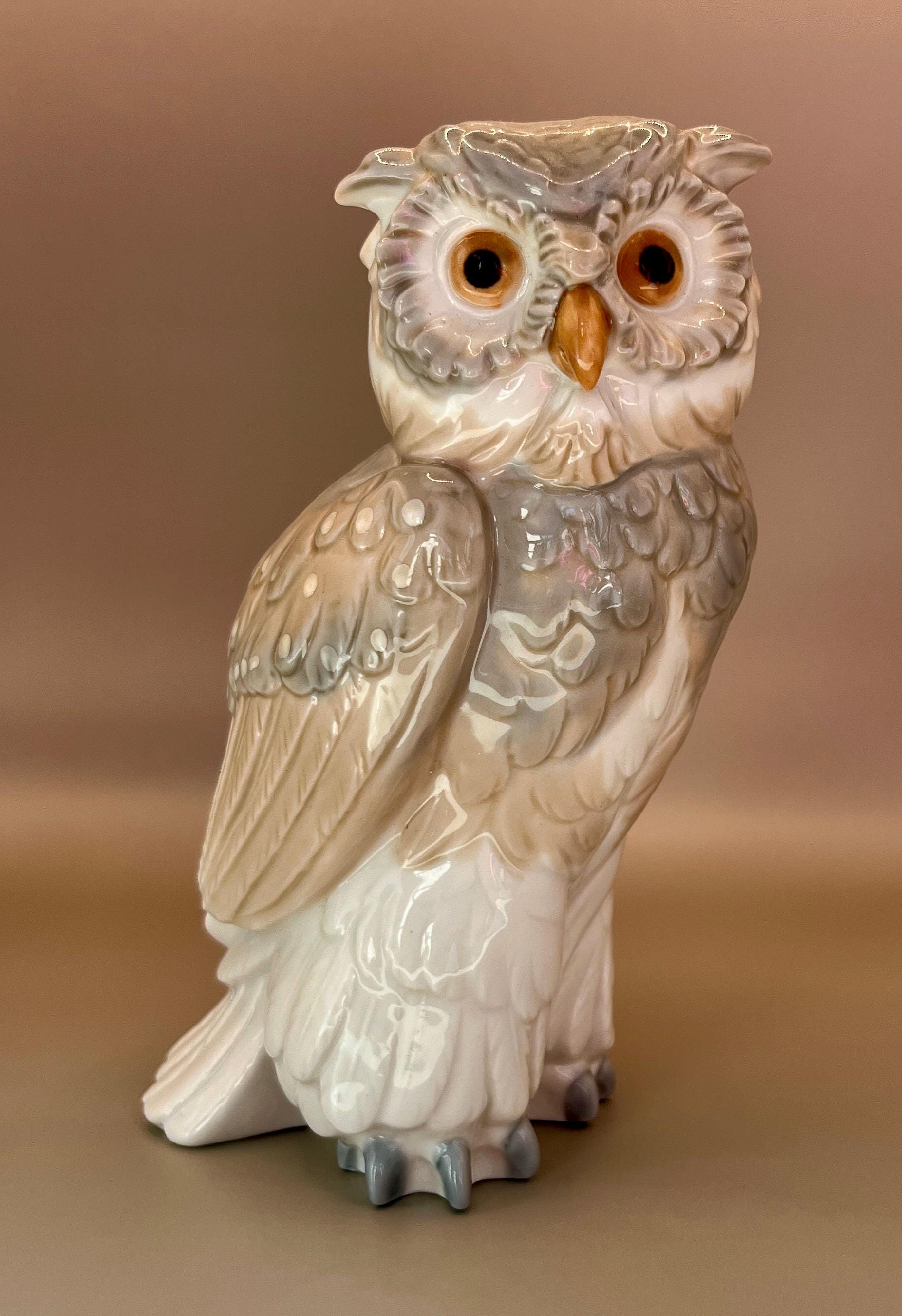 Beautiful Lladro Nao Short Eared Owl, Vintage 1979 in Lovely Condition, Collectable