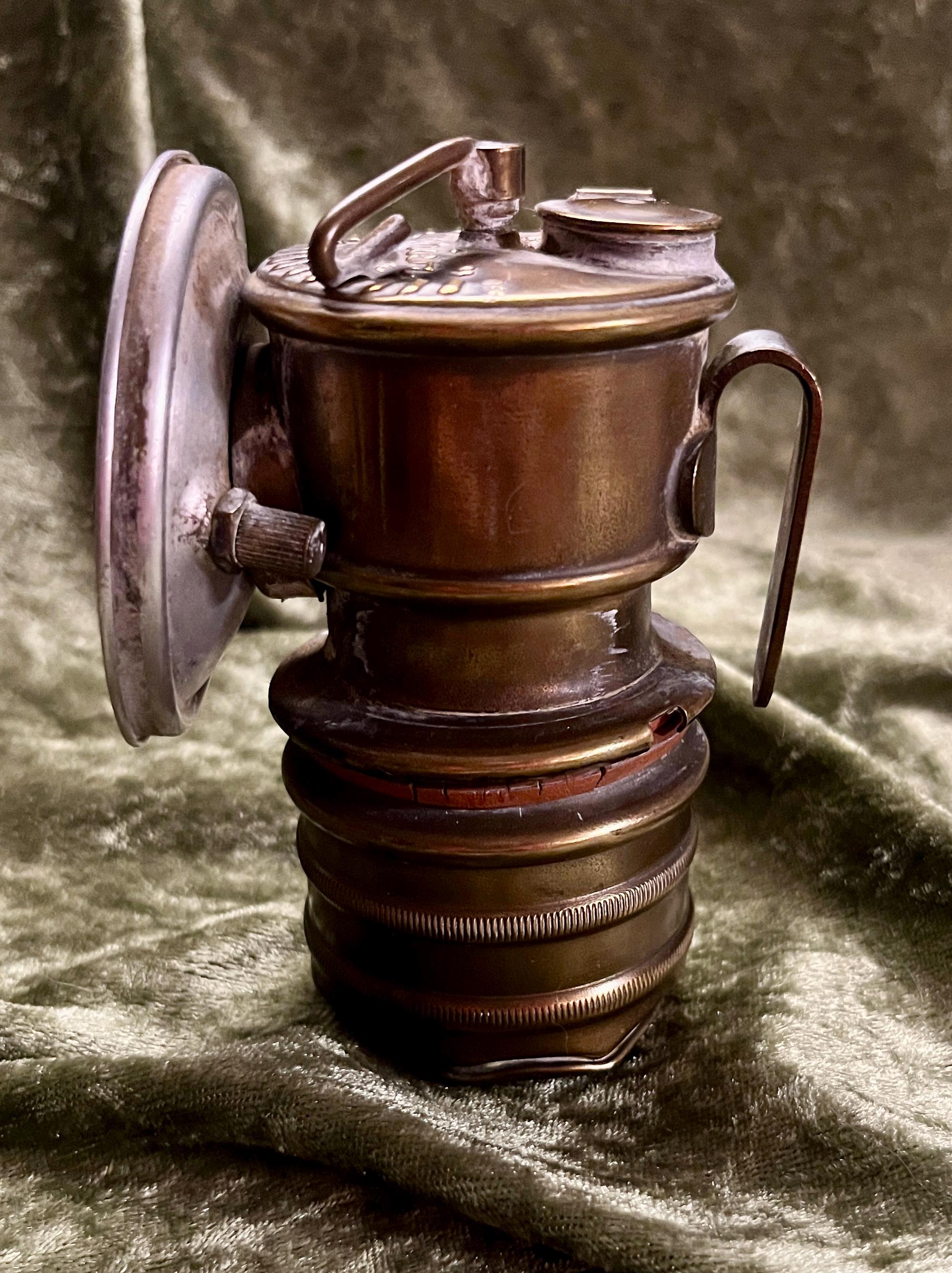 古民具　古銅製　行燈灯芯入れ　C　R8113 Antique mining lamp - Etsy 日本