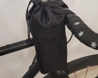 Cordura Cycling Handlebar Bag – Bikepacking One-Hand Access Feed Bag