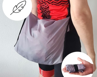 Ultralight 29g Ripstop Cycling Musette Bag | Stowaway Shoulder Bag (26x36cm)