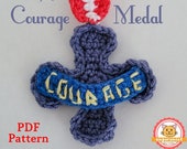Courage Medal PDF Pattern - Etsy