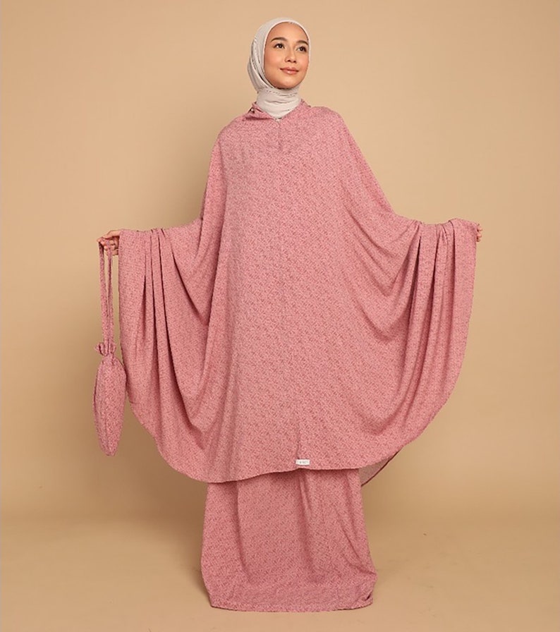 Mukena Prayer Islamic Prayer Dress for Muslim Women Hijab Etsy