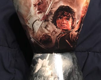 Djembe Drum - LORD of THE RINGS by Tracy Jon Powell - Coyote Arts, Utah