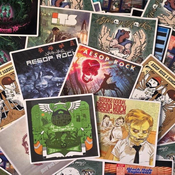 Aesop Rock Stickers