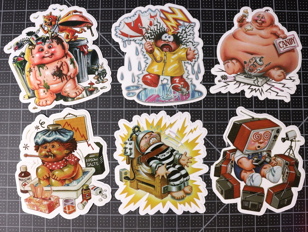 Garbage Pail Kids Multi-pack Series 1 Stickers You Pick! - Etsy