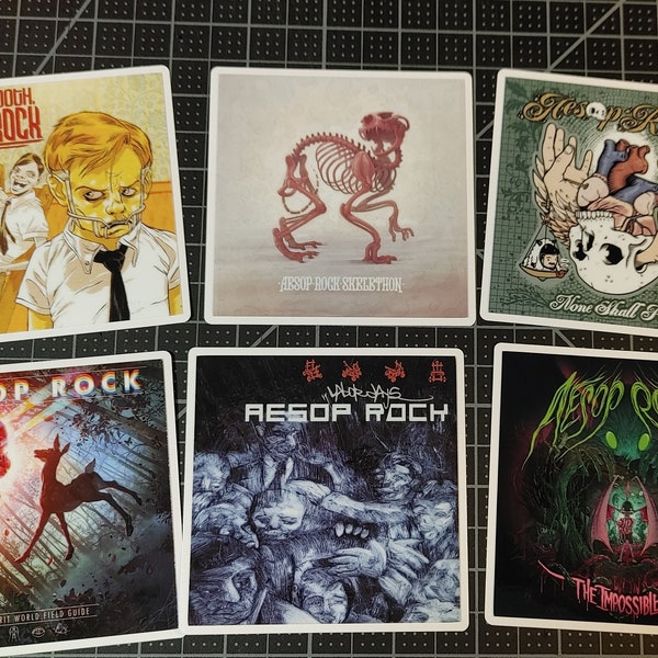 Aesop Rock Stickers