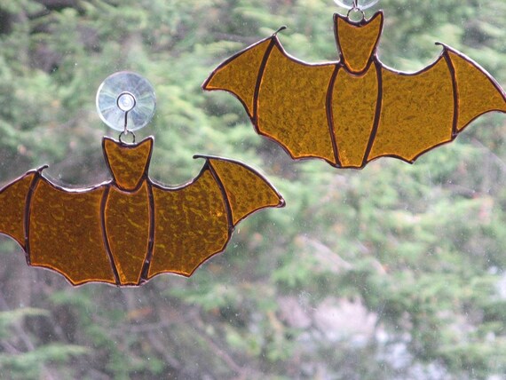 Bats Galore    Stained Glass BATS