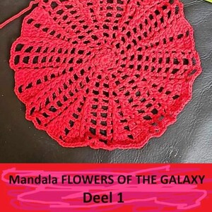 Mandala Flowers of the Galaxy april 2024 Cal afbeelding 2