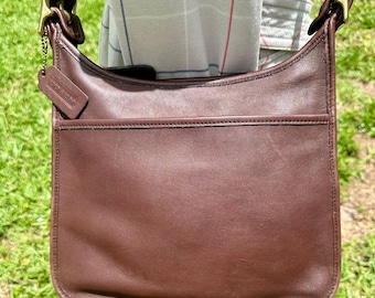 コーチ Vintage coach ショルダーバッグ 9966 LODEN Coach Old 9966 Leather Shoulder Bag Brown Vintage Made in USA | eBay