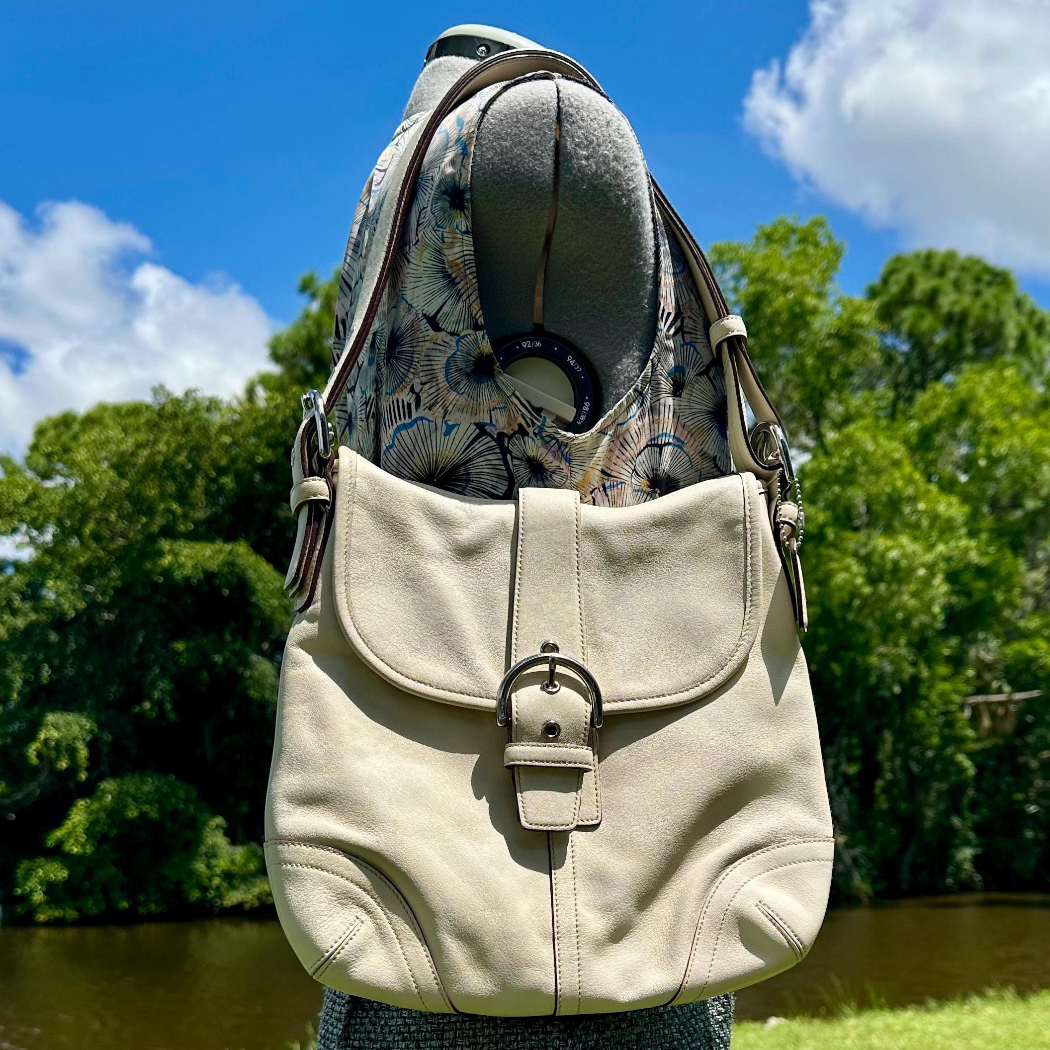 COACH Vintage Soho Soft Duffle Leather Crossbody Shoulder COACH Vintage Soho Soft Duffle Leather Crossbody Shoulder