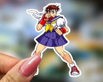 Street Fighter KEN Minifig With Custom Blister Card - Etsy