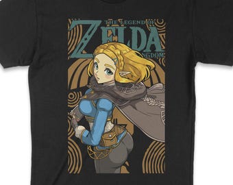 Legend of Zelda T-Shirt | Game Graphic Tee | Nintendo Gaming Apparel | Breath of the Wild Fan Gift | Retro Gamer Shirt for Men & Women