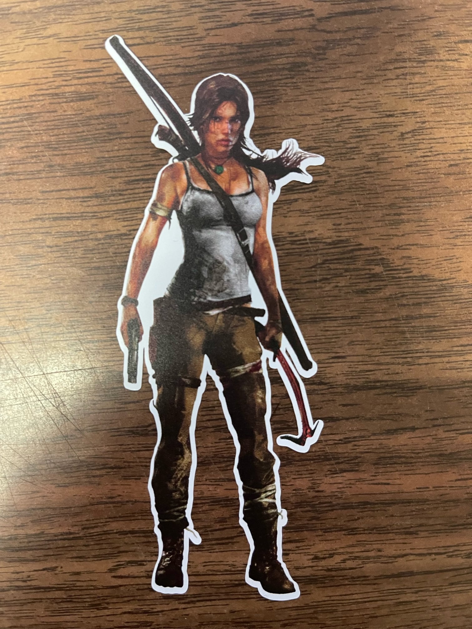 Figurine Totaku – Tomb Raider Shadow Of The Lara Croft – N.30 – Édition Stickers
