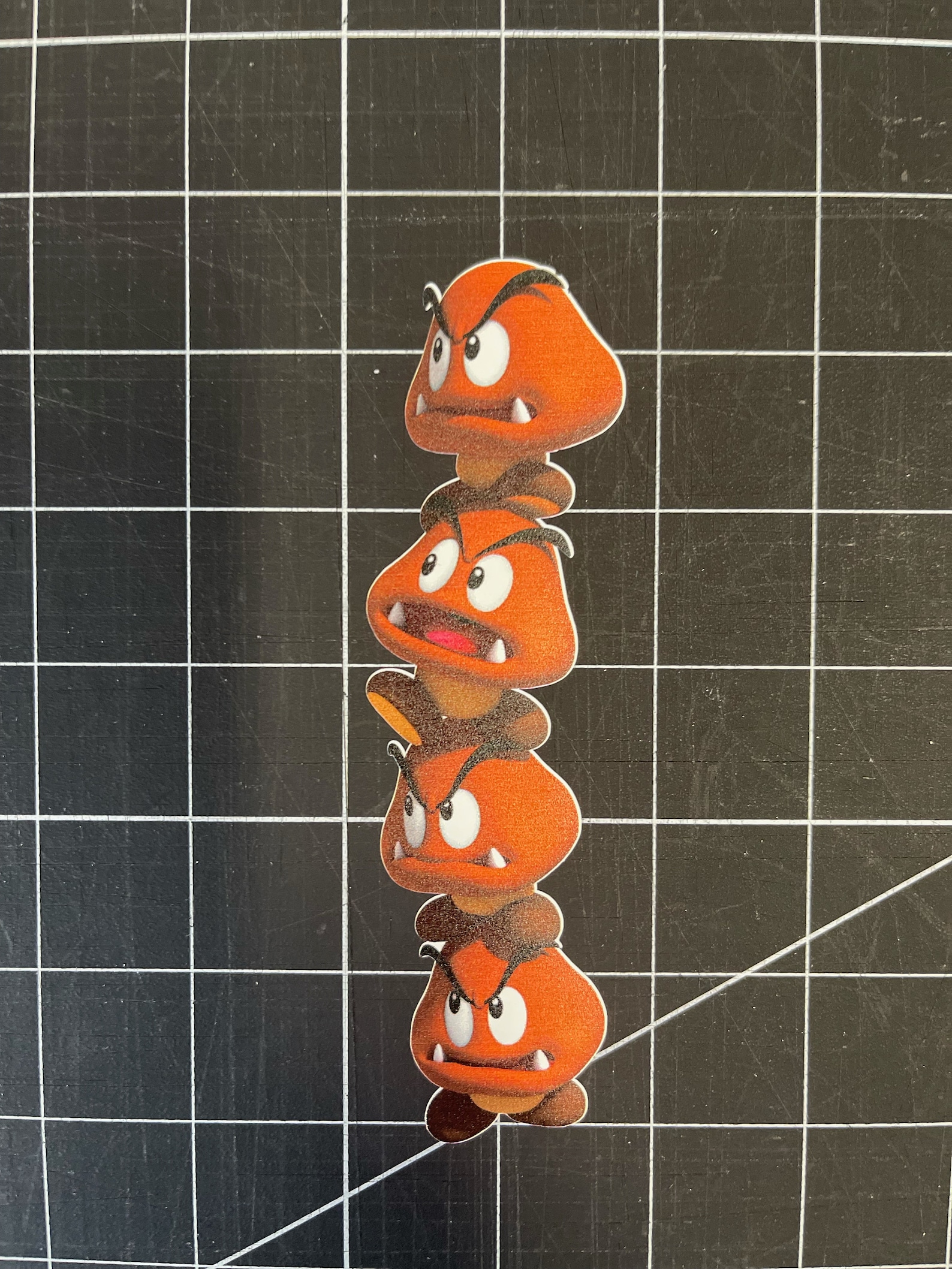 Gooba Sticker Goomba Mushrooms | Super Mario Bros Sticker, Decal, Laptop Sticker ...