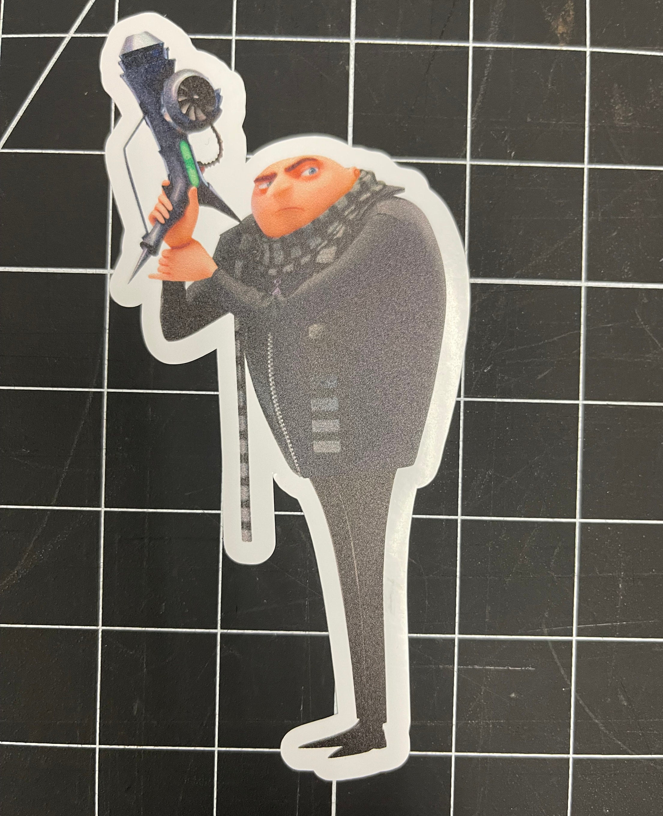 Gru meme Sticker for Sale by Eddlela