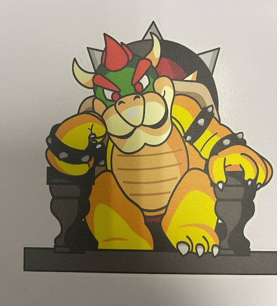 King Bowser Koopa Sticker - Bowser - Super Mario Brothers Bros - Nintendo